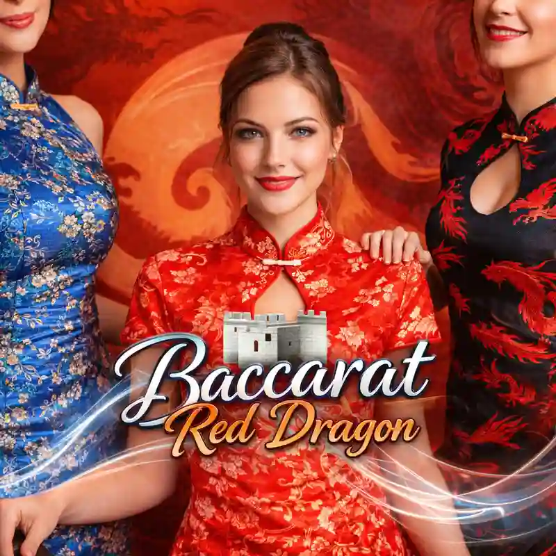Red Dragon Baccarat luxury casino game interface